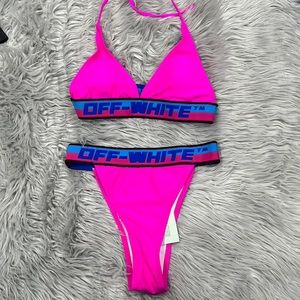 Pink swim suit Sz small
